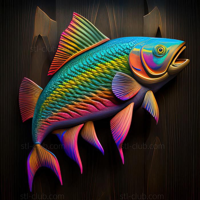 st Rainbow melanotenia Maccallocha fish